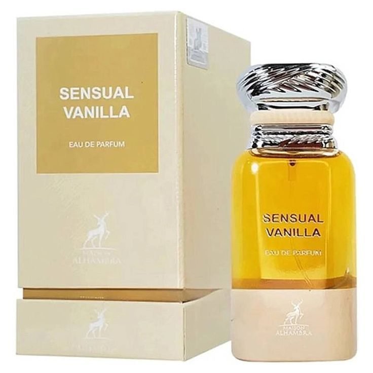 0dd1a966877a732a0b048b2ebd83fc00.jpg Maison Alhambra Sensual Vanilla EDP 100ml For Women - Image 1