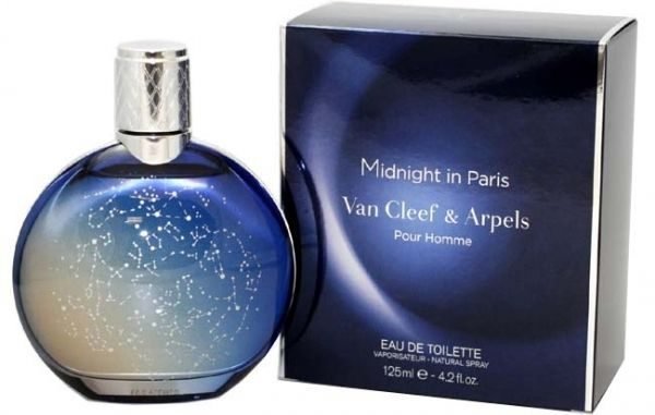 1eeacae9c05b58a9ca4f6927e0f62663.jpg Van Cleef & Arpels Midnight in Paris EDT 125ml For Men - Image 1