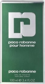 Paco Rabanne Pour Homme (Green) EDT 100ml For Men - Image 3