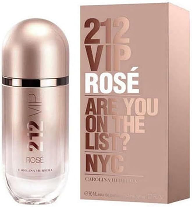 5680c9c3a00da003beeebef7a87fb0eb.jpg Carolina Herrera 212 VIP Rose NYC Elixir EDP 80ml For Women - Image 1