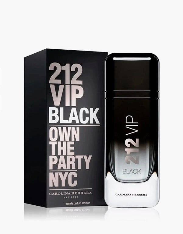 7fa5201de30012c2cd6087cbe6bb75bc.jpg Carolina Herrera 212 VIP Black Own The Party EDP 100ml For Men - Image 1