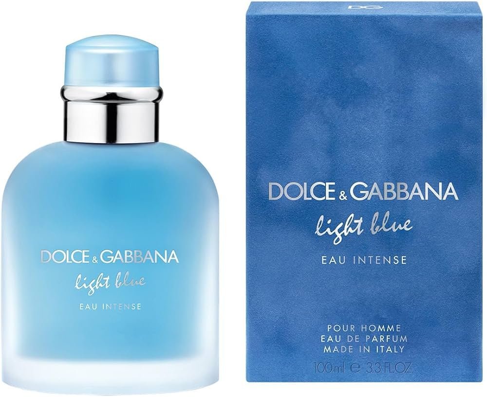 Dolce-Gabbana-Light-Blue-Eau-INTENSE-100ml-Perfume-For-Men.jpg Dolce & Gabbana Light Blue Eau INTENSE 100ml Perfume For Men - Image 1