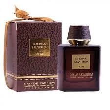 Fragrance-World-Brown-Leather-EDP-100ml-Perfume-For-Men.jpg Fragrance World Brown Leather EDP 100ml Perfume For Men - Image 1