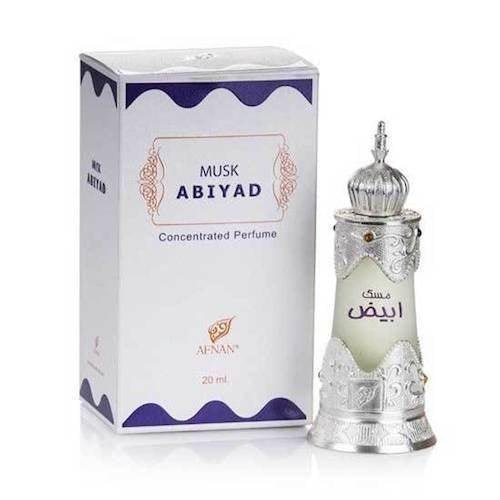 afnan_musk_abiyad.jpg AFNAN Musk Abiyad Concentrated Perfume Oil 20ML For Unisex - Image 1