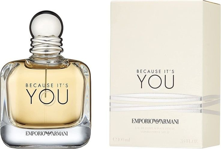 dbe1dcb434dce6c4591ab9f6eef4f382-1.jpg Emporio Armani Because It's You EDP 100ML - Image 1