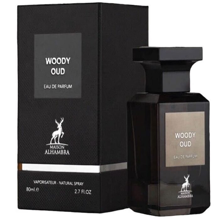 maison_al_hambra_woody_oud_edp_80ml.jpeg Maison Al Hambra Woody Oud EDP 80ml For Unisex - Image 1