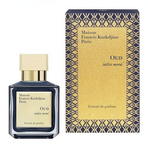 maison_francis_kurkdjian_oud_satin_mood_extrait.jpg Francis Kurkdjian Oud Satin Mood EDP 70ml Perfume For Unisex - Image 1