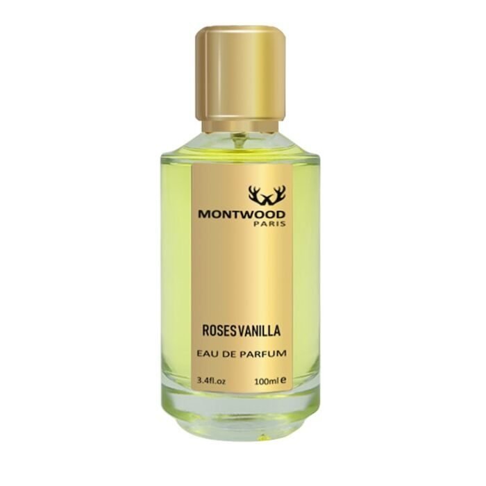 montwood_paris_roses_vanilla_edp_100ml.jpg Montwood Paris Roses Vanilla EDP 100ml For Unisex - Image 1