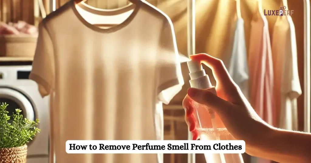 How to Remove Perfume Smell From Clothes