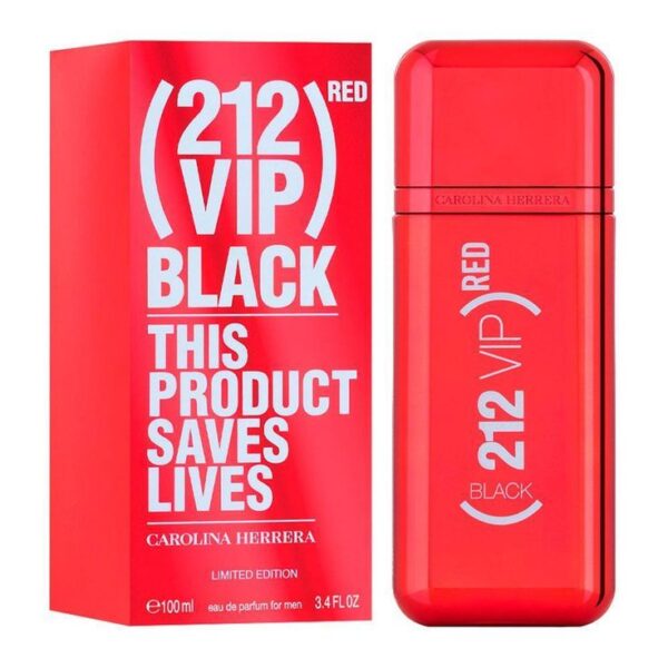 Carolina Herrera 212 VIP Black Red Edition EDP 100ml For Men