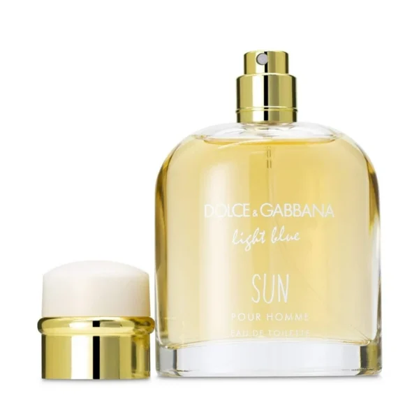 Dolce & Gabbana Light Blue Sun EDT 75ml For Men - Image 2