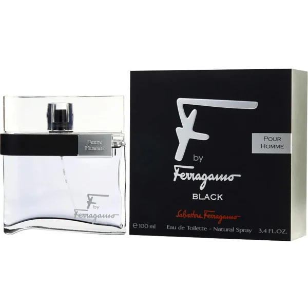 FERRAGAMO F By Ferragamo Black EDT 100ml For Men