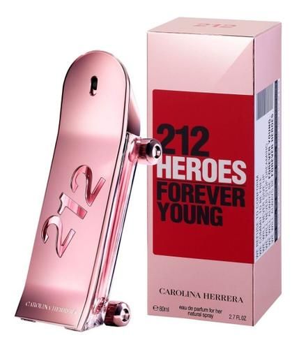 Carolina Herrera 212 Heroes Forever Young Eau de Parfum 80ml For Her