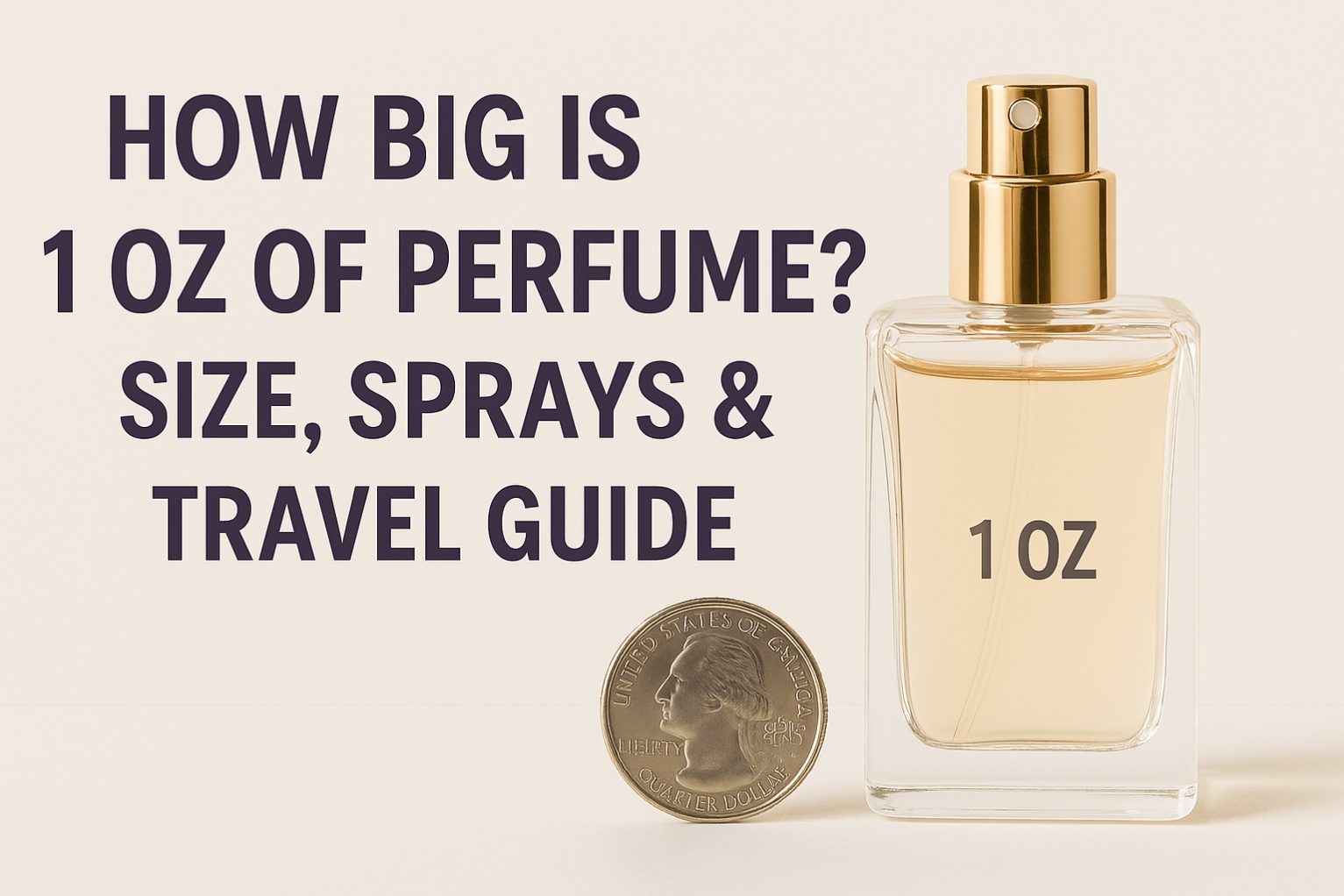 How Big is 1 Oz of Perfume? Size, Sprays & Travel Guide