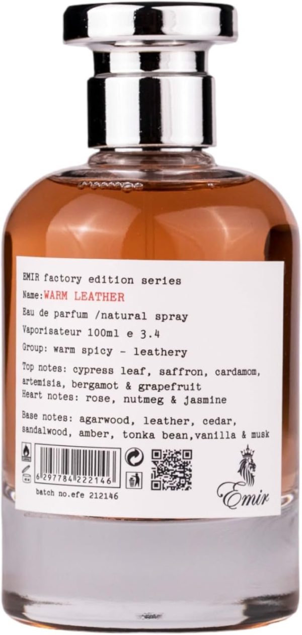 Paris Corner Emir Factory Edition Warm Leather EDP 100ml