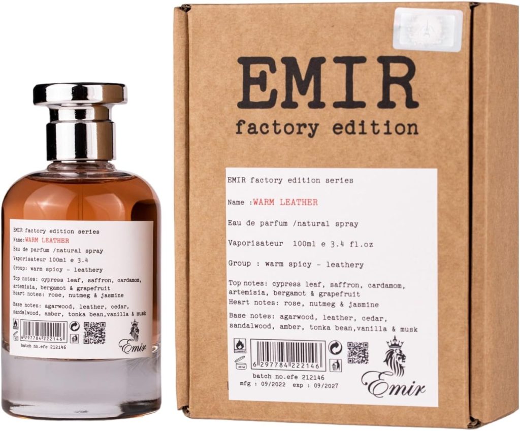 Paris Corner Emir Factory Edition Warm Leather EDP 100ml