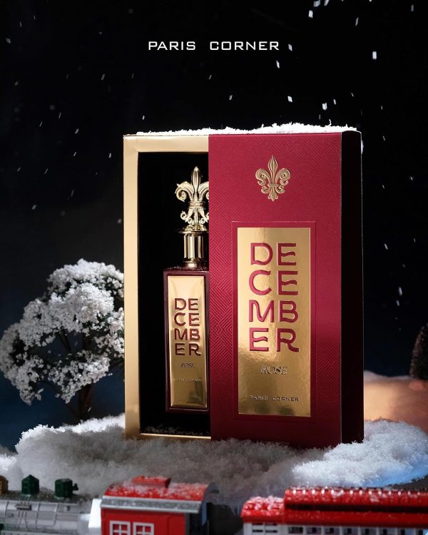 Paris Corner December Rose EDP 100ml For Unisex - Image 4