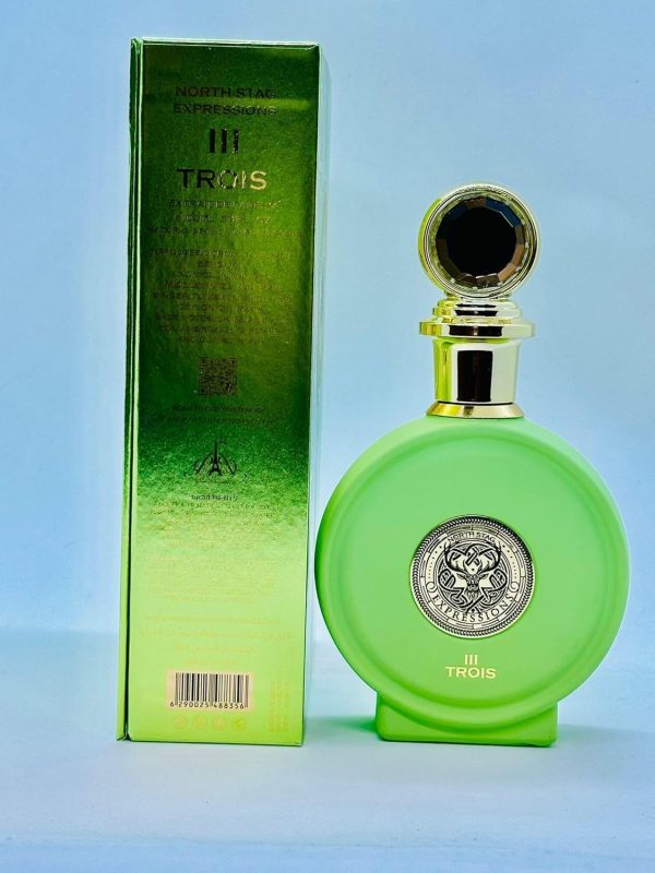Paris Corner North Stag Expressions III Trois EDP 100ml For Unisex - Image 3