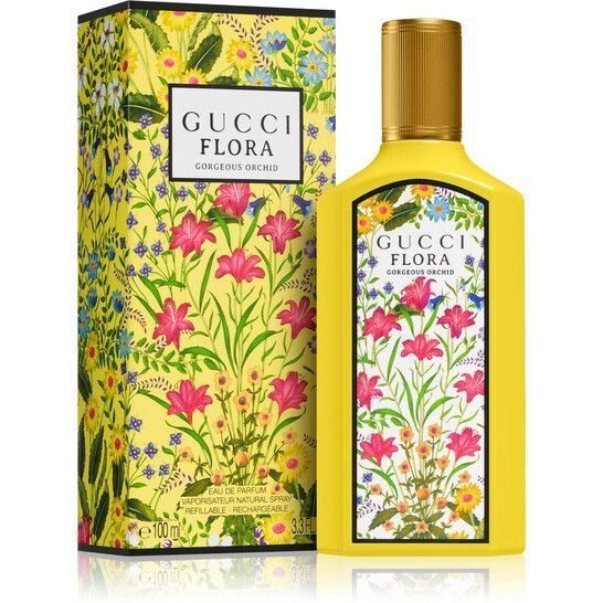 60c2313fb14d81cae8b31a6585d3ccce.jpg Gucci Flora Gorgeous Orchid EDP 100ml For Women - Image 1