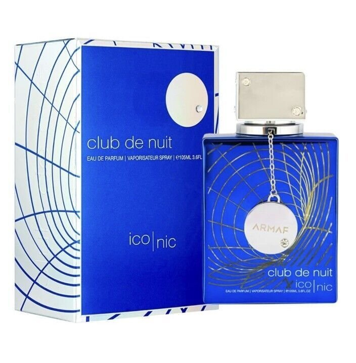 676752a4045a1e5c17bd1c0ae759cf7c.jpg Armaf Club De Nuit Blue Iconic EDP 105ml For Men - Image 1