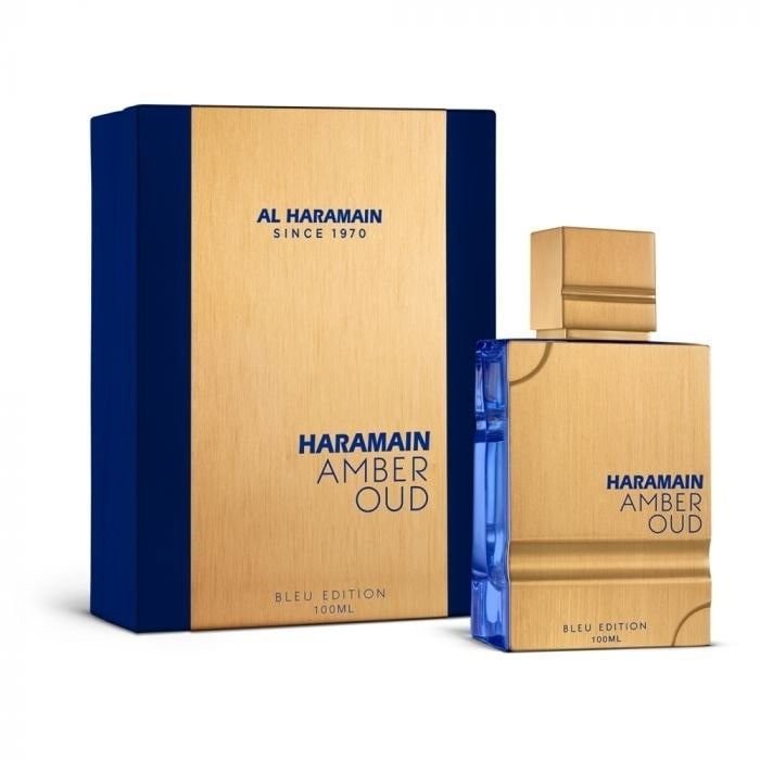 6eb68a54aafcaffc08f09438b1a9fe6a.jpg Al Haramain Amber Oud Bleu Edition EDP 100ml For Unisex - Image 1