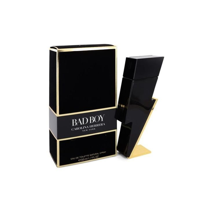 6fdb1a6acb4845a27781f7d3ae7f632e.jpg Carolina Herrera Bad Boy EDT 50ml Perfume For Men - Image 1