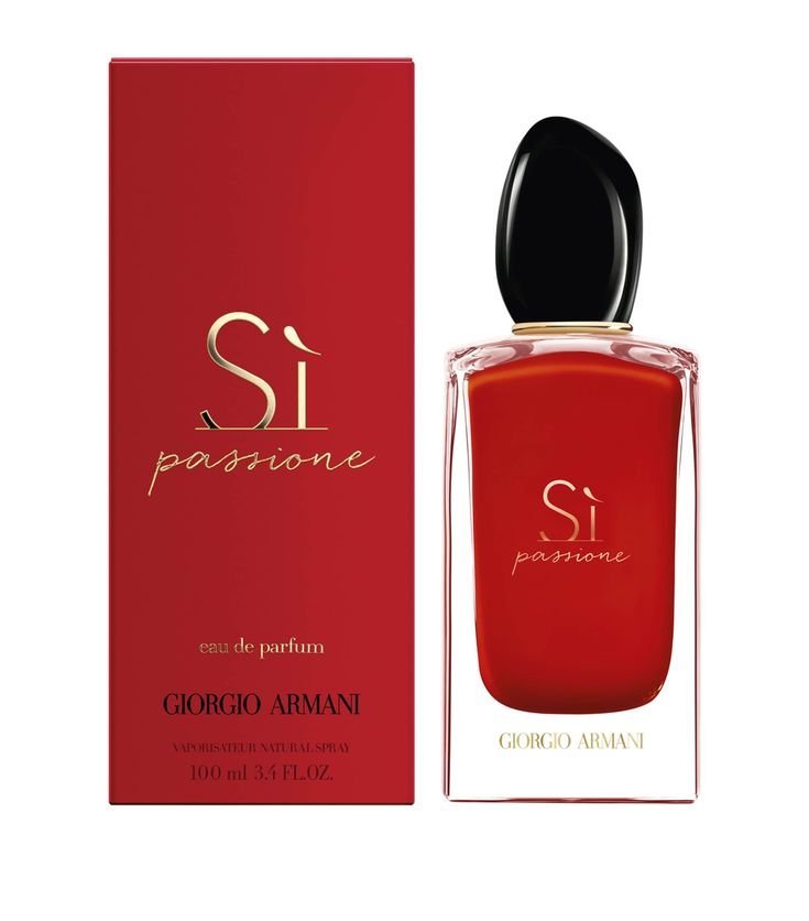 80bea5b9ce2cd25b512da5806a24e508.jpg Armani Si Passione EDP 100ml Perfume For Women - Image 1