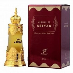 AFNAN Mukhallat Abiyad Concentrated Oil 20ML For Unisex