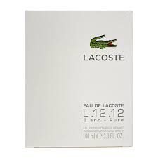 Lacoste Blanc Pure L.12.12 Pour Homme EDT 100ml For Men